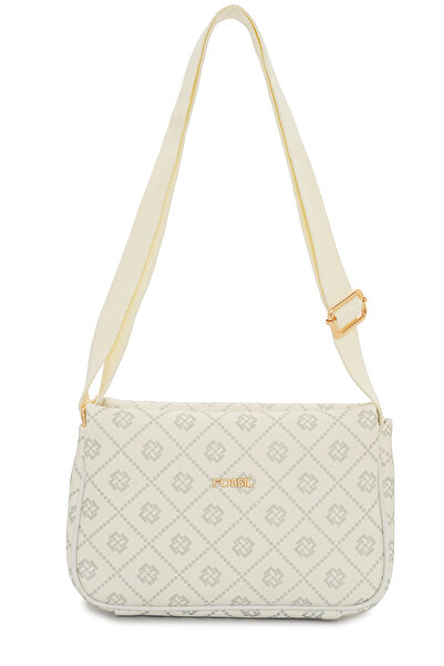 Fossil White Women's Shoulder and Crossbody Bag 05Fd25K508