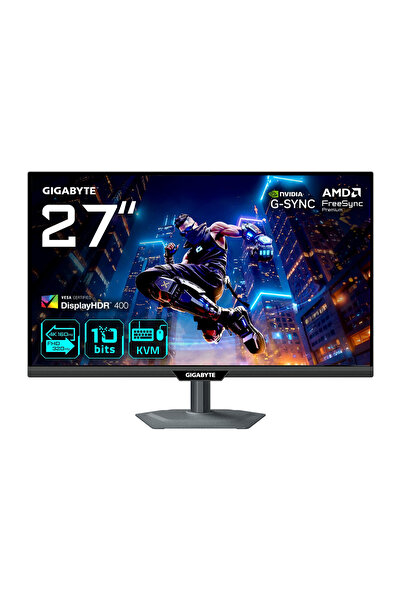 Gigabyte M27UP 27 inç 4K 160Hz - FHD 320Hz 1ms HDR400 UHD Çift Modlu SS IPS O...