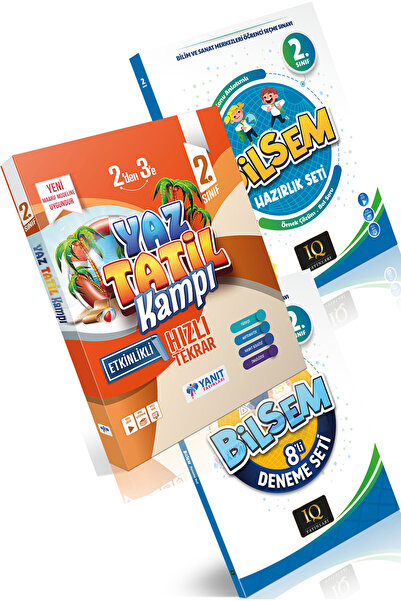 Yanıt Yayınları 2. Sınıf Yaz Tatil Kampı + IQ Bilsem Hazırlık Seti