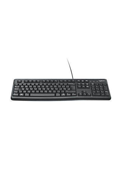 logitech K120 USB Kablolu Türkçe Q Klavye, Siyah 920-002505
