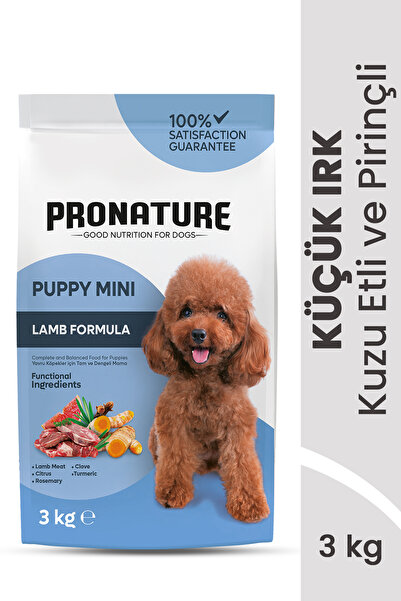 Pronature Küçük Irk Yavru Kuru Köpek Maması (Daily Growth) - Kuzu Etli ve Pir...