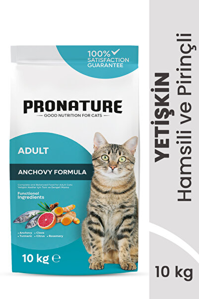Pronature Yetişkin Kuru Kedi Maması (Daily Protect) - Hamsili ve Pirinçli - 1...