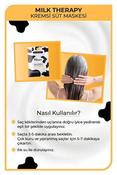 Morfose Milk Therapy Saç Maskesi 25 ml 10 Adet