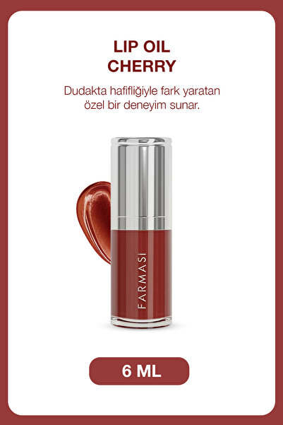 Farmasi Lip Oil | Nemlendirici ve Bakım Etkili Işıltı Veren Dudak Yağı - Cherry