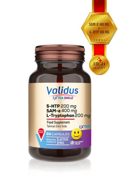 Validus ابتسامة إضافية 5- http 200 ملجم L- تريبتوفان 200 ملجم Sam-e 400 ملجم ...