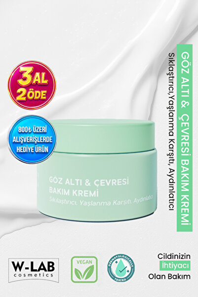 W-Lab Cosmetics Göz Altı ve Çevresi Bakım Kremi 50 ML