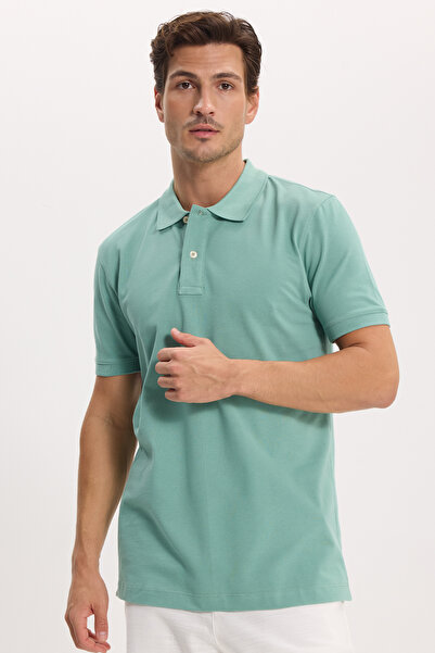 Tudors Tricou pentru bărbați, slim fit, din seria Premium, 100% bumbac, cu te...