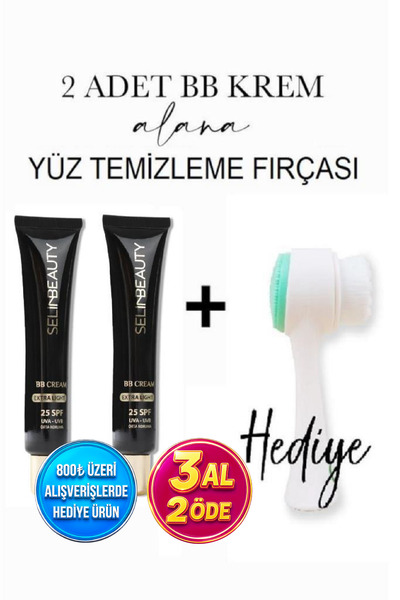SELİNBEAUTY BB Cream Extra Light 2 li Set