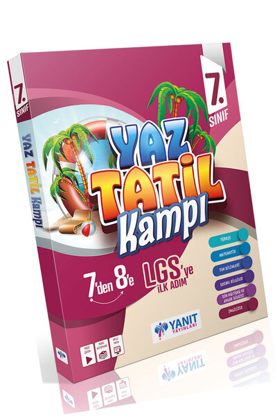 Yanıt Yayınları Yanıt 7. Sınıf Yaz Tatil Seti - 7. Sınıftan 8. Sınıfa Hazırlık