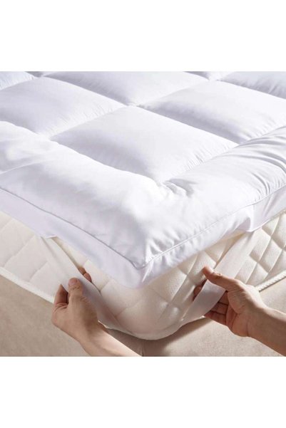 PAN HOME Room Essential Mattress Topper 90x190+4cm-white