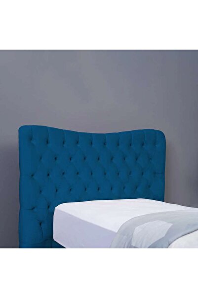 PAN HOME MARS HEADBOARD VELVET BLUE L-100 : H-125 CM
