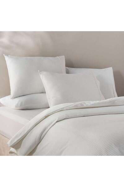 PAN HOME Eminence Living Stripe 3-piece Super King Duvet Cover Set 260x220cm ...