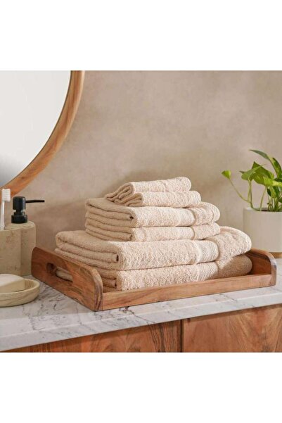PAN HOME Essential 6 Pieces Towel Set - Beige