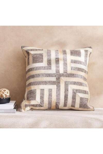 PAN HOME وسادة ماركوس هيرون المحشوة 50x50 سم - رمادي