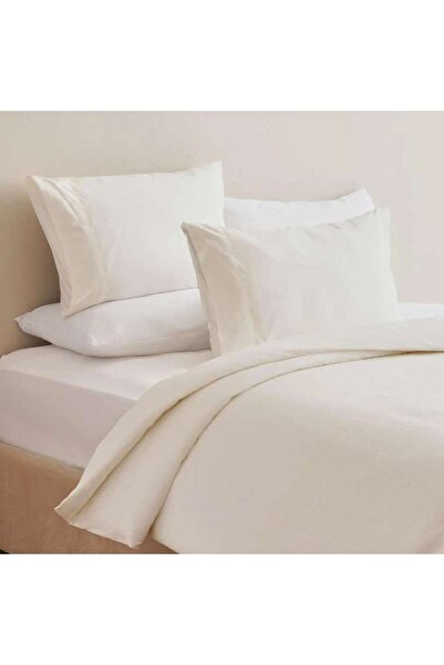 PAN HOME طقم غطاء لحاف أنيق من 3 قطع مقاس 230×220 سم - لون كريمي