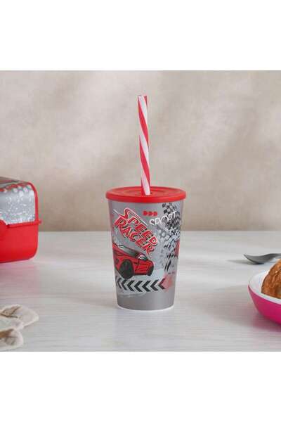 PAN HOME Speed Racer Sipper Cup 340ml - Red