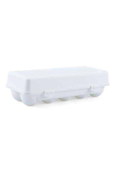 PAN HOME Cackle 10 Slot Egg Holder -ivory