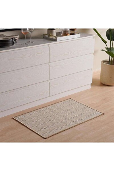 PAN HOME سجادة شالمر للاستخدام الداخلي والخارجي 60×90 سم - لون طبيعي