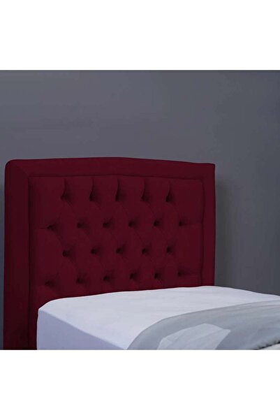 PAN HOME BIANCA HEADBOARD VELVET MAROON L-120 : H-125 CM