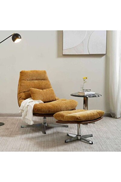 PAN HOME Askim Accent Chair Brown