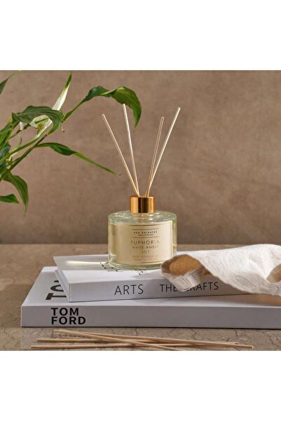 PAN HOME معطر جو يوفوريا بالعنبر الأبيض والزنبق 200 مل - شفاف
