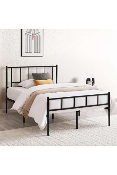 PAN HOME سرير فردي سيون 120×190 سم - أسود