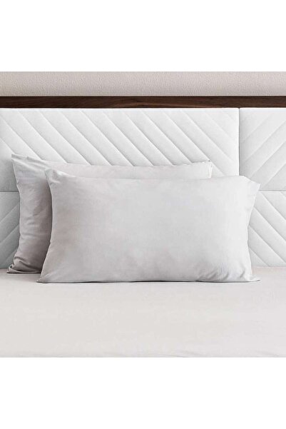 PAN HOME Premium Turkish Cotton Jersey 2-piece Pillowcase Set 50x75cm - Light...