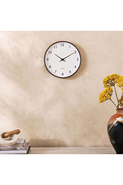PAN HOME Rusell Wall Clock Dia 25cm - Brown