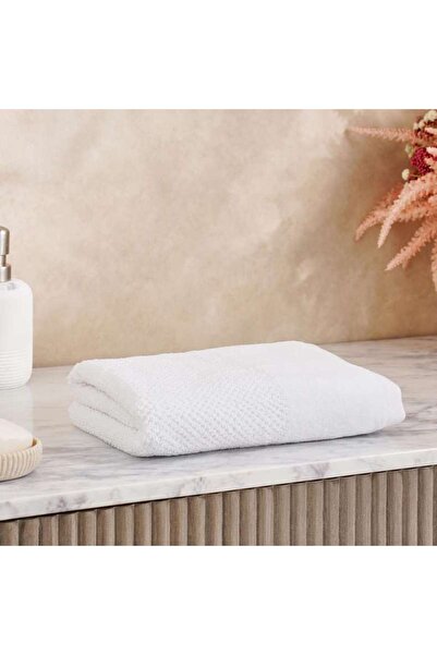 PAN HOME منشفة يد ريتريت 50×90 سم - بيضاء