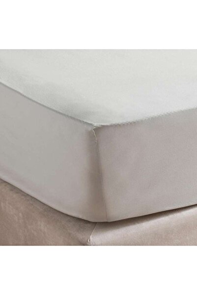 PAN HOME Lave King Fitted Sheet 180x200+33cm - Grey Mist