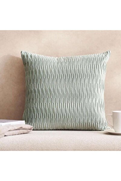 PAN HOME Zurich Velvet Down Alternative Filled Cushion 50x50cm - Sage