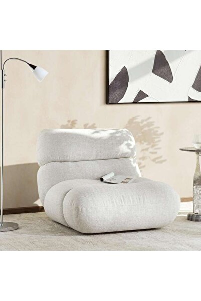 PAN HOME Botom Accent Chair- Beige
