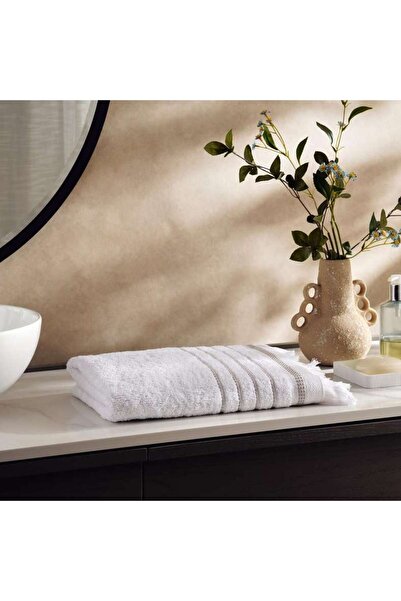 PAN HOME Selena TurkishLux 520 GSM BathTowel 70X140 cm- White