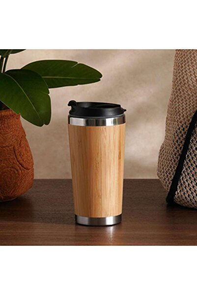 PAN HOME كوب ناتورا للسفر 450 مل - طبيعي