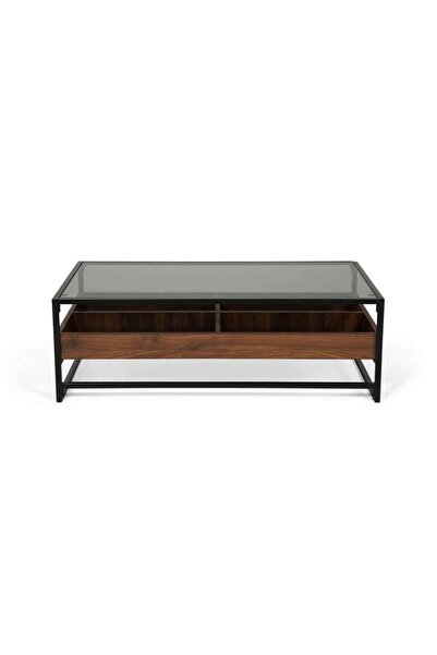 PAN HOME Awani Coffee Table With Storage - Black Brown