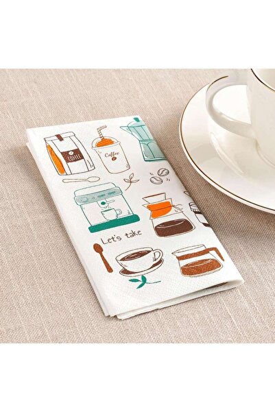 PAN HOME Cofeee S/30 Paper Napkin - Brown