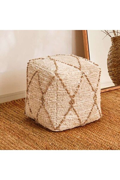 PAN HOME وسادة فيفاسيه محشوة 40x40x40 سم - طبيعي