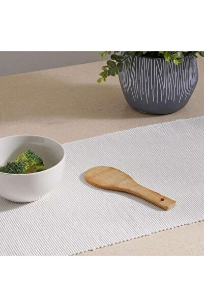 PAN HOME Natura Bamboo Solid Spoon 18x6x1cm - Natural