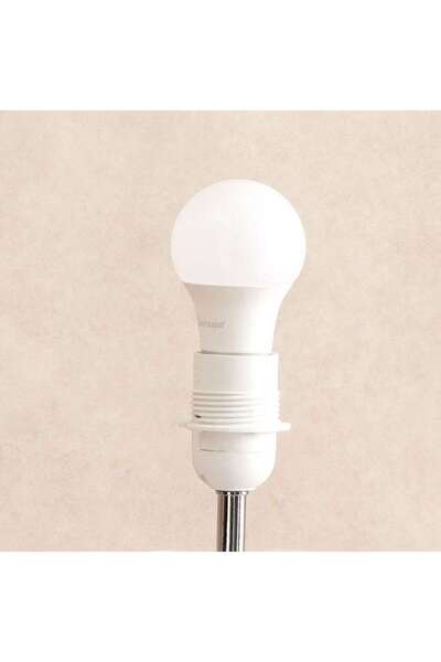PAN HOME أوستراكو 7 واط E27 A60 لمبة ليد 2700 كيلو أبيض دافئ 6x6x14 سم - أبيض