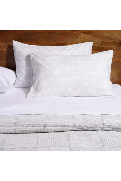 PAN HOME Mere Garden 2-piece Pillow Case Set 50x75cm - Grey