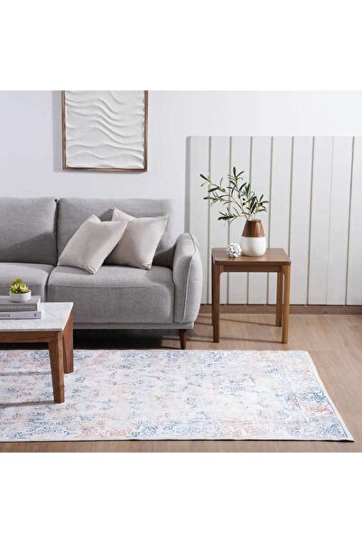 PAN HOME Aabis Printed Rug 160x230cm - Blue