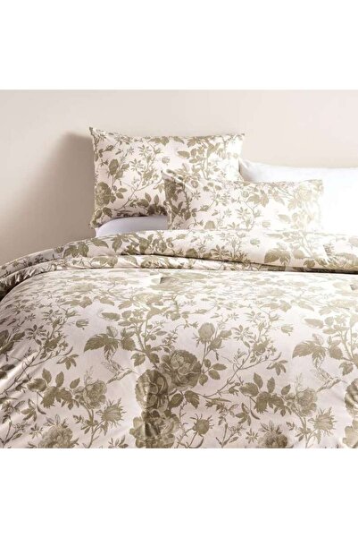 PAN HOME Rf Isla Toile Printed 3-piece Queen Comforter Set 200x240cm -green