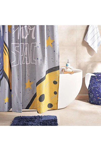 PAN HOME My Space Shower Curtain 180x180cm - Grey