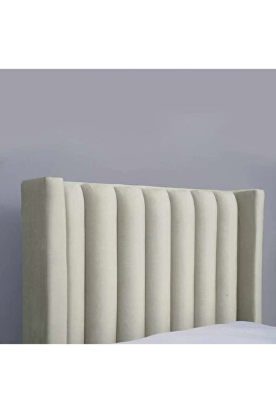 PAN HOME Venus Headboard Velvet White L-90 : H-125 Cm