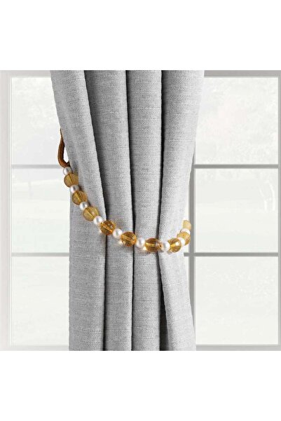 PAN HOME Dazzle Pearl Tieback 72cm- Gold