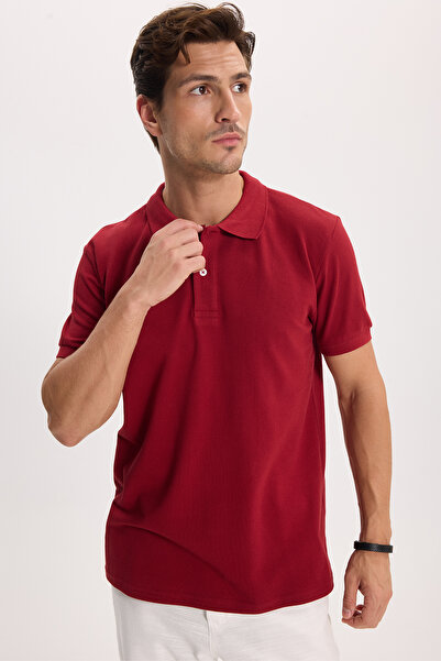 Tudors تي شيرت رجالي ذو قصة ضيقة وقصيرة الأكمام مصنوع من القطن بنسبة 100% ويا...