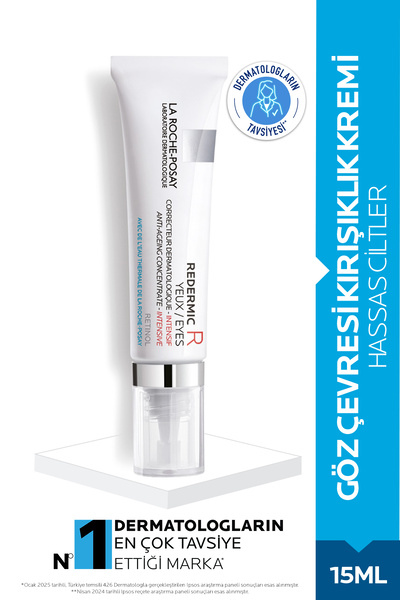La Roche Posay La Roche-posay Redermic R Göz Çevresi Yoğun Bakım Kremi 15 ml