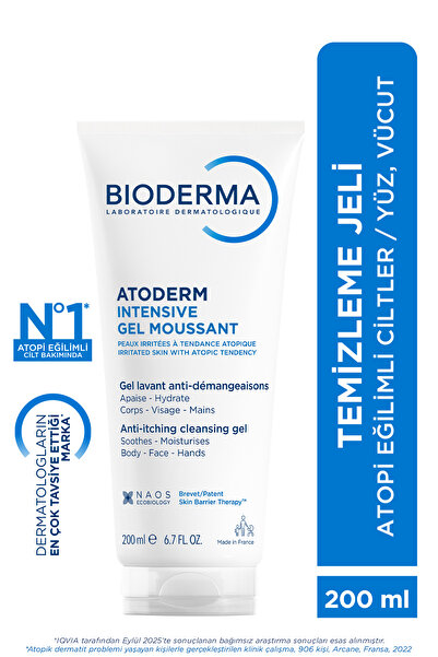 Bioderma Atoderm Intensive Foaming Gel Çok Kuru, Atopi Eğilimli Cilt Onarıcı ...