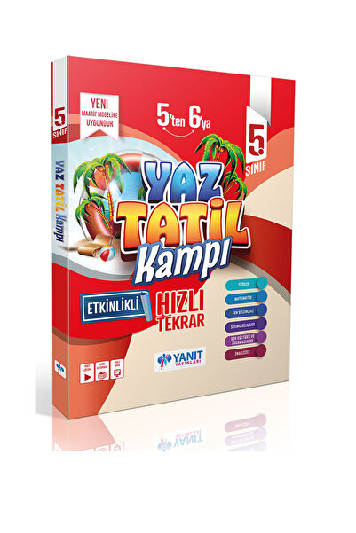 Yanıt Yayınları 5. Sınıf Yaz Tatil Kamp Kitabı 2026