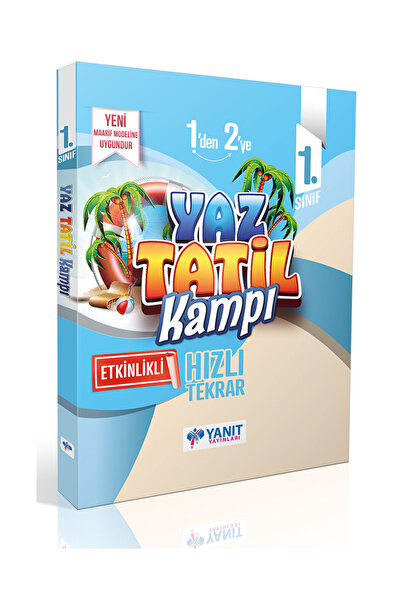 Yanıt Yayınları Yanıt 1. Sınıf Yaz Tatil Kamp Kitabı
